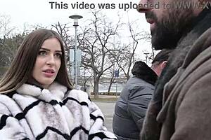 playful marica chanelle settles car debt with dp threesome hole stuffing gp3226