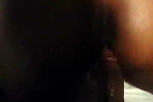 Skinny Ebony Bent Over for Monster BBC Doggystyle Pussy Destruction and Gaping