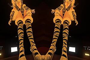 Minnah Mia Hungarian Vtuber Dances Seductively on Cam