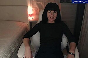 Helga muah mlady jessy strips lingerie wiggles ass caresses clit teases nipples