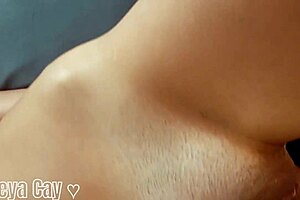 Neya Cay ballsucking rimming explodes in orgasmic cumshot!