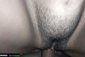 she begs for hard anal creampie taking cock deep in all holes homemade