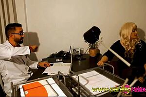 Blonde Latina Nurse Rides Cock in Steamy Cowgirl Fuck