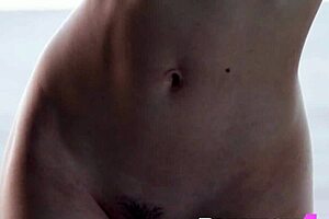 Petite Auburn Teen Boldly Exposes Tits Pussy In Playboy Striptease