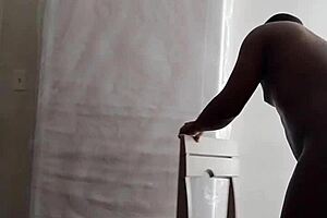 Intimate Indoor Flying Lessons Boost Naked Workout Sessions