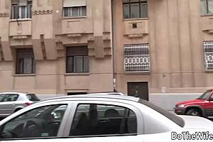 lina arian takes bbc anally as cuck licks the cum