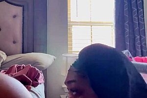 curvy ebony delivers sloppy bonnet toppy cumshots to black men