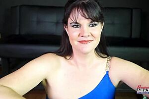 hey, can this pinup brunette mckayla rimjob your juicy cock until you explode in her mouth?