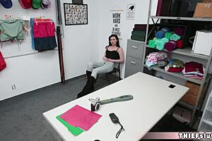 Pretty Brunette Shoplifter Caught Stealing Nintendo Switch Gets Unexpected Twist