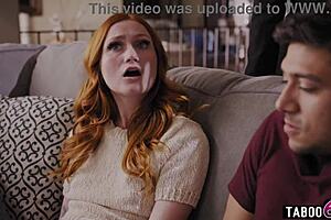 Intense petite milf stops fight with taboo sex