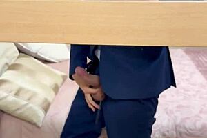 daddy your thick load from jerking that big cock is insane