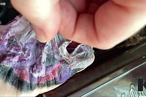 ever seen a fresh tattoo peel in slow motion?