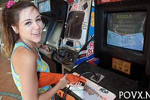 zoe foxx stars in raw pov blowjob and rough fucking tale