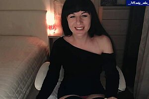 jessy caresses clit fingers pussy to creamy bliss