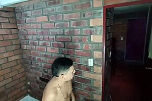 I'm teasing her tight pussy with just my tip 😏💦