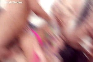 Veronica Leal 5on1 Balls-Deep Anal DAP Deepthroat Rough Gapes Buttrose Swallow Cum