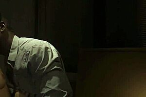 classy euro babe bent over drilled doggystyle then cumsprayed hard