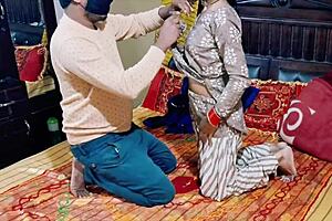 Tempting Desi Girl Rides Cock with Hindi Moans