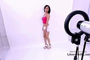 Petite Brunette Model Fucked Hard At Audition