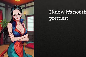 faygrey's nico robin sweetheart delivers joi femdom humiliation tease