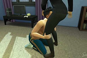 beurette dominates with fierce arab femdom pounding