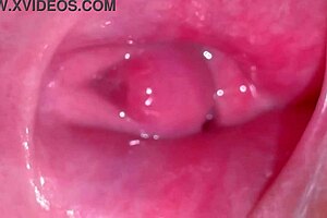 close up on amateur asian milf's shaved pussy 244 days post virginity loss