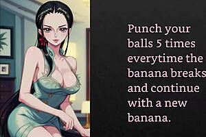 faygrey's nico robin sweetheart delivers joi femdom humiliation tease