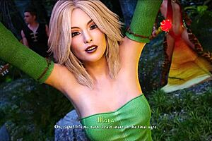 brunette dives deep into erotic game with sexy dik route thrills!