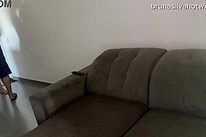 bruna silva hotwife assfucked hard while husband works brazilian cuckold