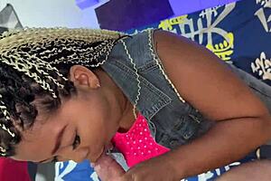 Colombian Milf Deepthroats Ass Licks Fierce Doggystyle Sucking