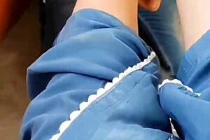 worshipping her feet full fetish video