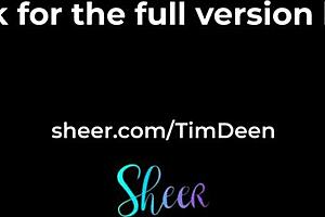 oh god, watch this hot skinny brunette slut moan as big cock fills her wet pussy then creampies her in the kitchen