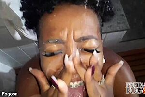 young brunette teen takes bareback pounding ending in facial cumshot