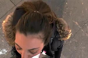 hey i cant believe this german teen took that anal pounding in public like a total slut