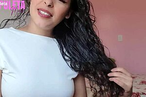 My Naughty Latina Neighbor's Dirty Talk Guides Explosive Handjob Cumshot