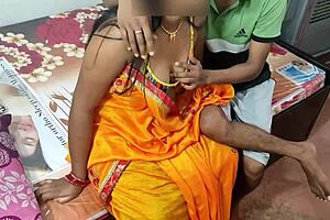 indian babe bends over kitchen counter for hardcore doggystyle pounding