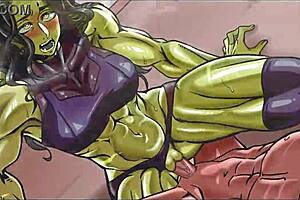 Gym Girls Indulge In Crossdressing Furry Milf Anal Assfucking