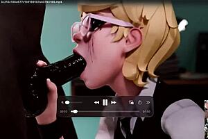 why does nerdy judy's bald pussy squirt so hard from anal fingering and bbc deepthroat