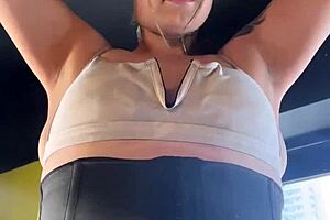 halloween gym slut costume sparks horny workouts with maromba hunks