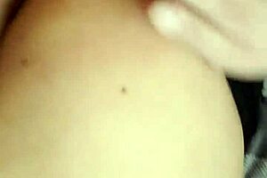 Native American babe gulps huge cock with balls-deep swallow!