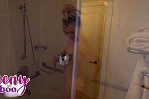 Teen Babysitter Minxxs Begs Boss For Creampie In Her Tight Young Pussy