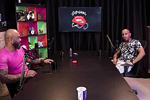 Financially Robbed Brunette Craves Big Black Cock in Sheer Red Lingerie