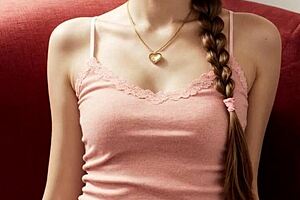 Cute Romanian Girls Barefoot in Sexy Lingerie Underwear