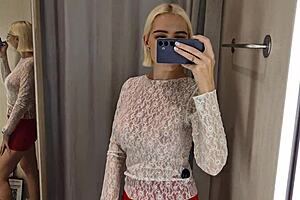 i slip into see-through outfits in mall fitting room