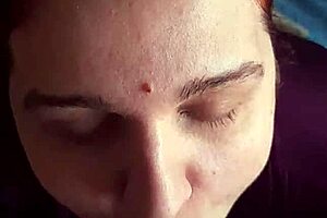 curvy european bbw worships monster cock with deep sucks ending in explosive facial