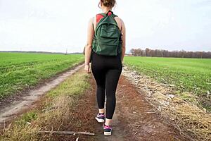 Milf Sways Teasing Juicy Ass in Tight Black Tights