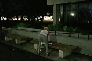 Who needs clothes when public nights hide such naughty housewife secrets?