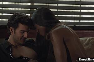 Hot Ebony Ana Foxxx Rides Huge White Cock Crazy Hard