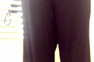 can you hear this cute teen farting in yoga pants?