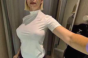 i slip into see-through outfits in mall fitting room